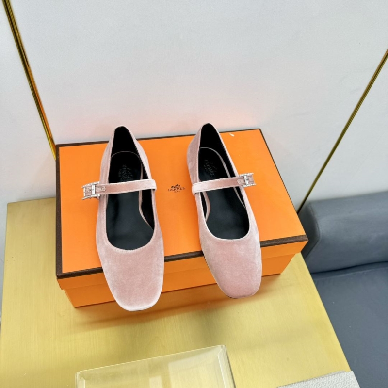 H**mes flat shoes